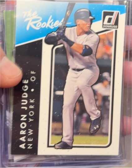2017 Donruss The Rookies #TR-1 Aaron Judge — front