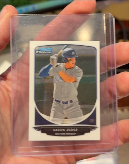 2013 Bowman Chrome Mini #311 Aaron Judge — front