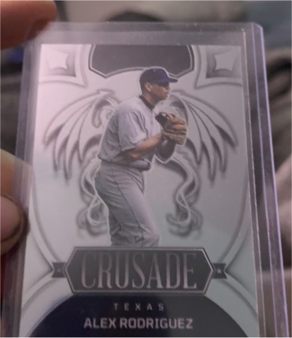 2023 Panini Chronicles Crusade #12 Alex Rodriguez — front