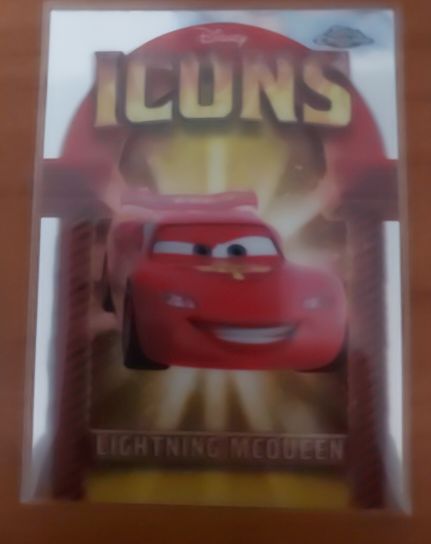 2025 Topps Chrome Disney Icons #DI-5 Lightning McQueen — front