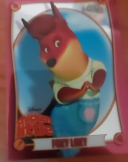 2025 Topps Chrome Disney #CL-7 Foxy Loxy — front