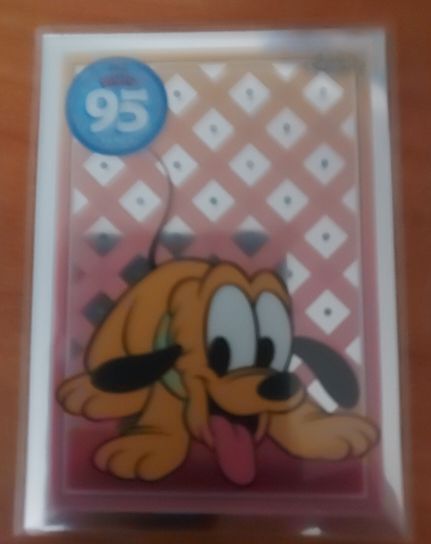 2025 Topps Chrome Disney #PL-2 Pluto 95th Anniversary Insert — front