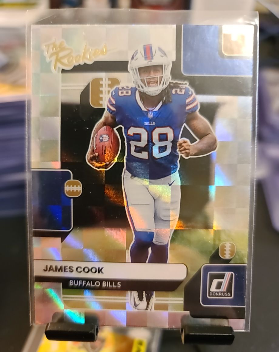 2022 Panini Donruss The Rookies #TR-15 James Cook — front