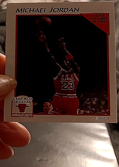 1991-92 Hoops #31 Michael Jordan — front