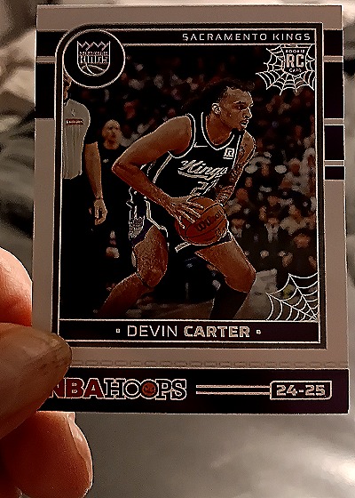 2024-25 Panini Haunted Hoops #24 Devin Carter — front