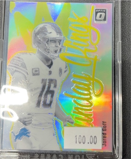 2024 Panini Donruss Optic Sunday Kings #Jared Goff — front