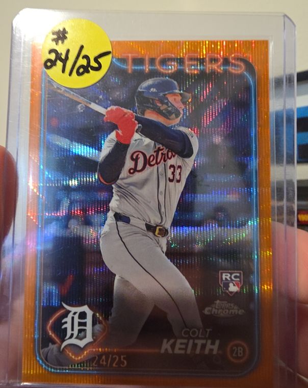 2024 Topps Chrome #2 Colt Keith — front