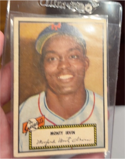 1952 Topps #26 Monte Irvin — front