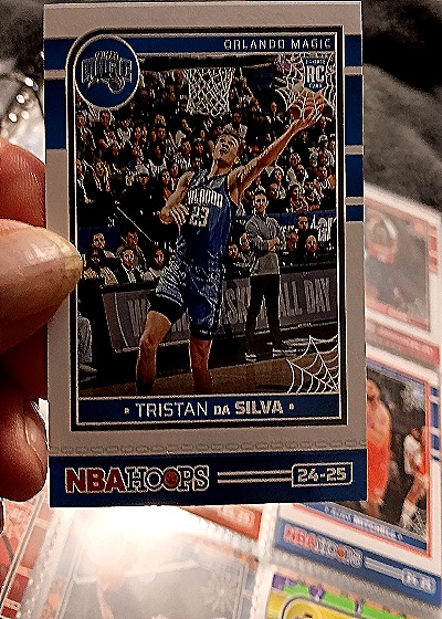 2024-25 Panini Haunted Hoops #24 Tristan Da Silva — front
