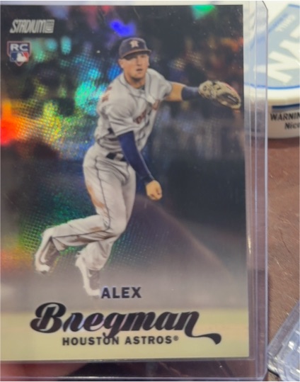 2017 Topps Stadium Club #195 Alex Bregman — front