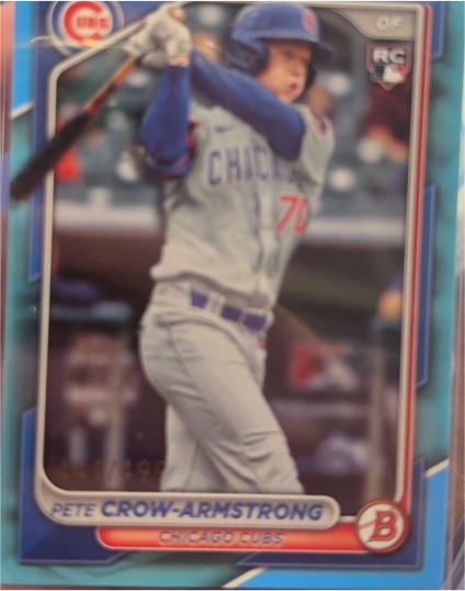 2024 Bowman #85 Pete Crow-Armstrong — front