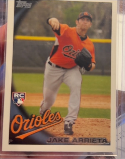 2010 Topps Update #US-251 Jake Arrieta — front