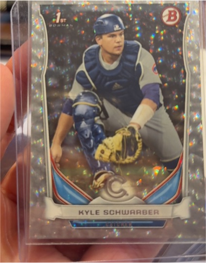 2014 Bowman Draft Baseball Chrome Prospects #CDP2 Kyle Schwarber — front