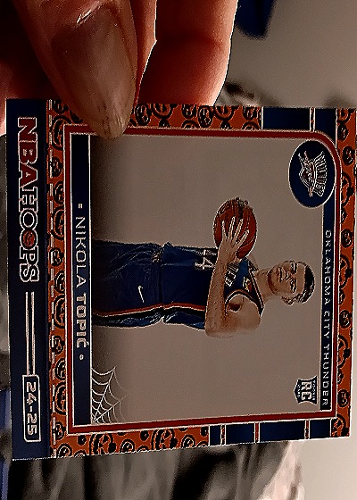 2024-25 Panini NBA Hoops #245 Nikola Topić — front