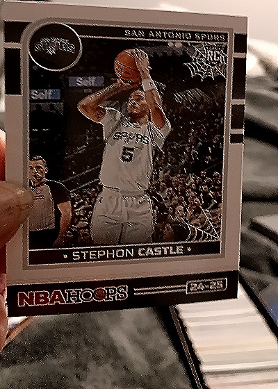 2024-25 Panini NBA Hoops #250 Stephon Castle — front