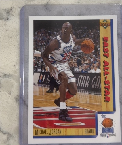 1991-92 Upper Deck #452 Michael Jordan East All-Star — front