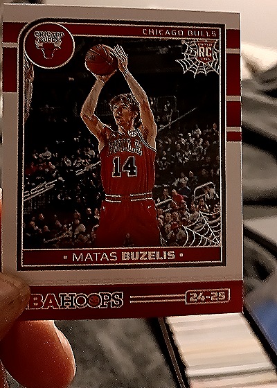 2024-25 Panini Haunted Hoops #237 Matas Buzelis — front