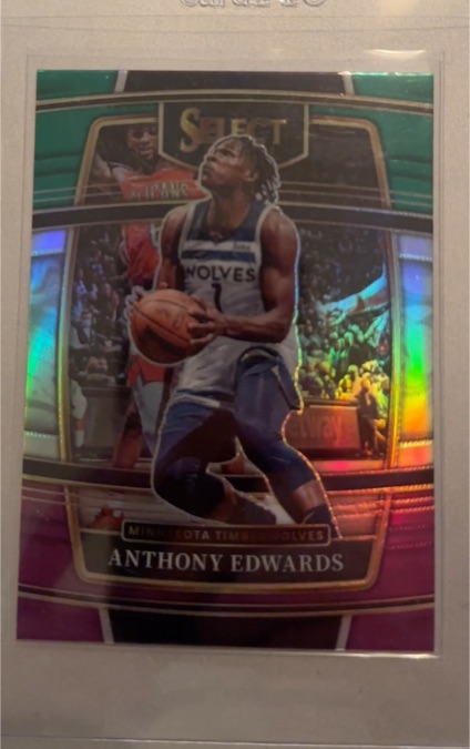 2021-22 Panini Select #49 Anthony Edwards — front