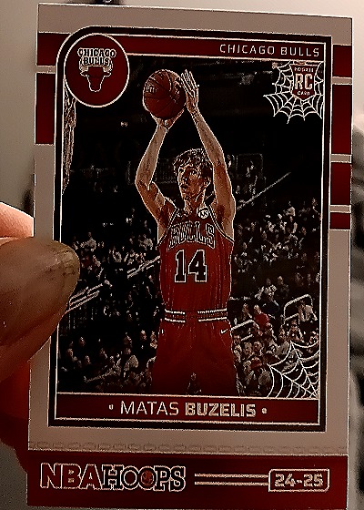 2024-25 Panini Hoops Haunted Hoops #237 Matas Buzelis — front