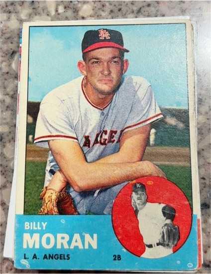 1963 Topps #57 Billy Moran — front