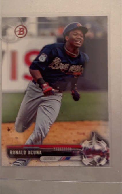 2017 Bowman Draft #BD-39 Ronald Acuna Jr — front