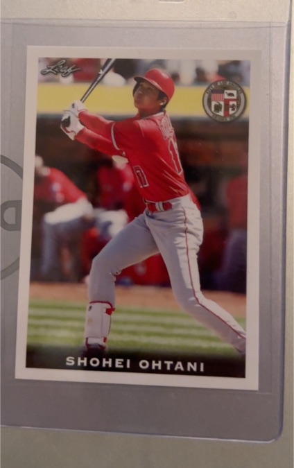 2018 Leaf National Convention #01 Shohei Ohtani — front
