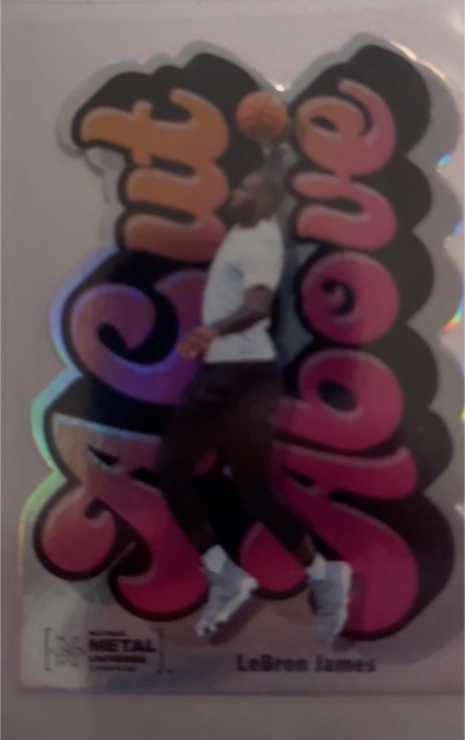 2021 Skybox Metal Universe Champions - A Cut Above #ACA-20 LeBron James — front