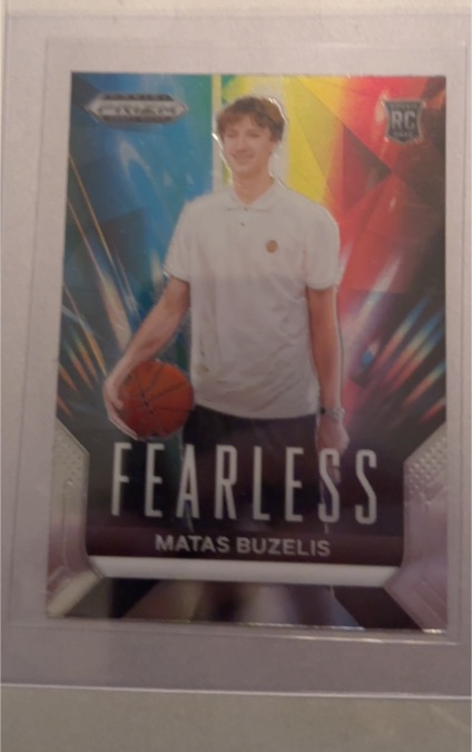 2024 Panini Prizm Draft Picks #14 Matas Buzelis Fearless — front