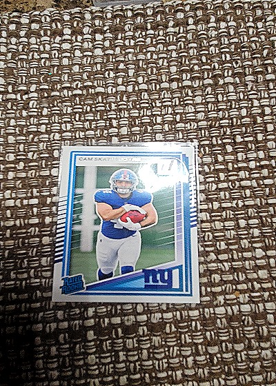2025 Donruss Cam Skattebo New York Giants — front