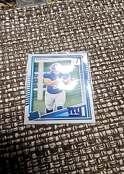 2025 Donruss #1 Cam Skattebo — front