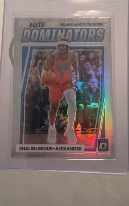 2022-23 Panini Donruss Optic Elite Dominators #16 Shai Gilgeous-Alexander — front