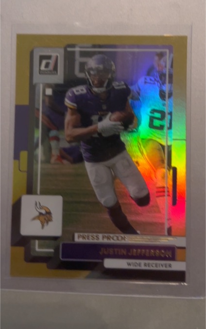 2022 Panini Donruss #103 Justin Jefferson — front