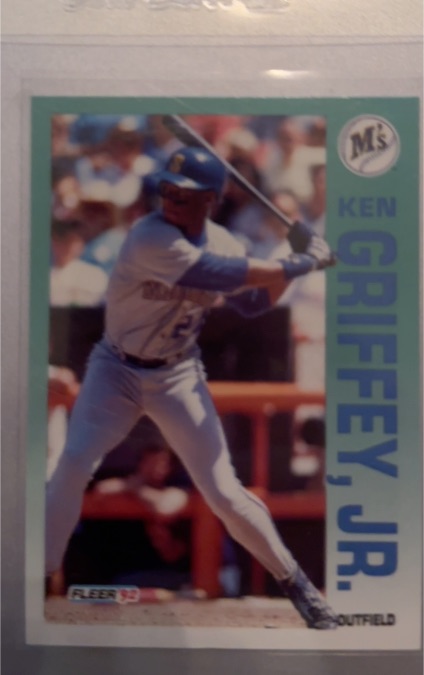 1992 Fleer #279 Ken Griffey, Jr. — front