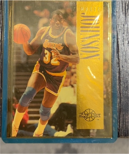 1995 Skybox Magic Johnson Promo #NNO — front