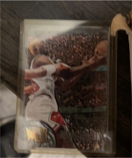 1995-96 Fleer Metal #100 Michael Jordan — front