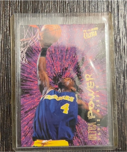 1994-95 Fleer Ultra #10 Chris Webber Ultra Power — front