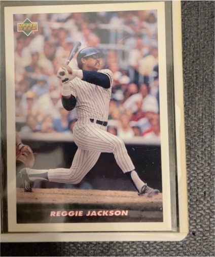 1992 Upper Deck #717 Reggie Jackson — front