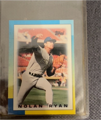 1990 Topps Mini League Leaders #39 Nolan Ryan — front
