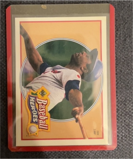 1991 Upper Deck #22 Hank Aaron Baseball Heroes — front
