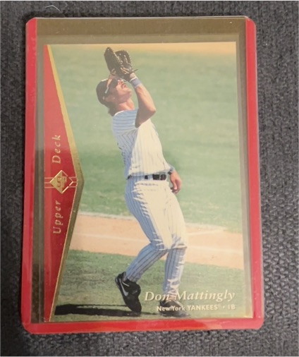 1995 Upper Deck SP #175 Don Mattingly — front
