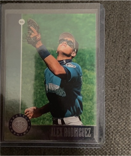 1996 Leaf #24 Alex Rodriguez Seattle Mariners — front
