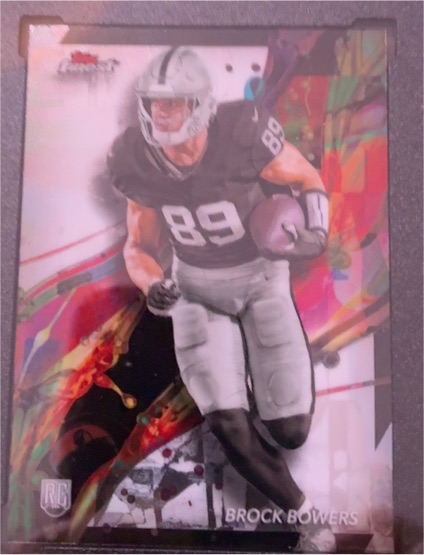 2024 Topps Finest #82 Brock Bowers — front