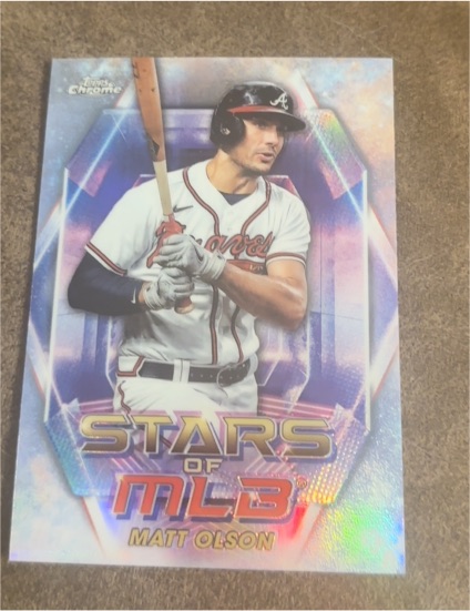 2023 Topps Update Stars of MLB #SMLB-66 Matt Olson — front