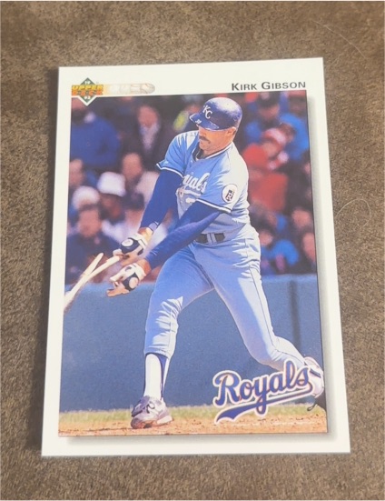 1992 Upper Deck #180 Kirk Gibson — front