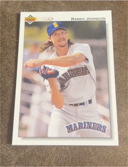 1992 Upper Deck #164 Randy Johnson — front