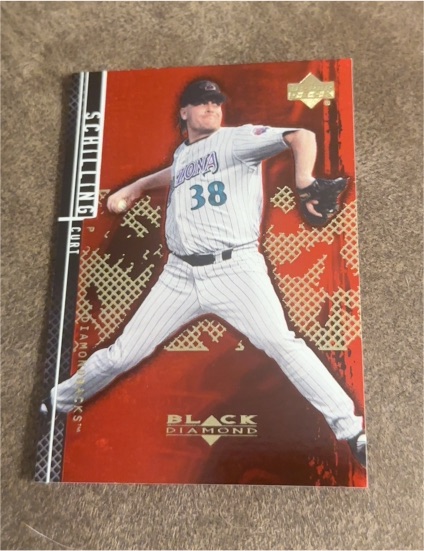 2000 Upper Deck Black Diamond Rookie Edition #60 Curt Schilling — front