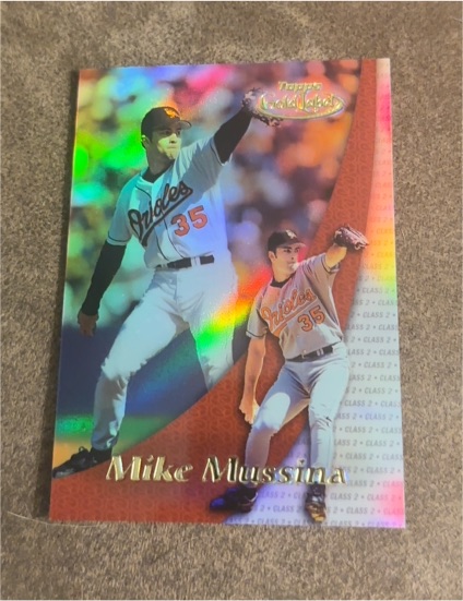 2000 Topps Gold Label #56 Mike Mussina — front