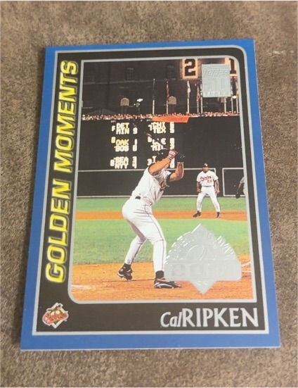 2001 Topps Golden Moments #384 Cal Ripken Jr. — front