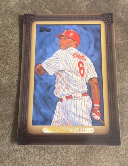 2008 Topps Dick Perez #WMDP3 Ryan Howard — front