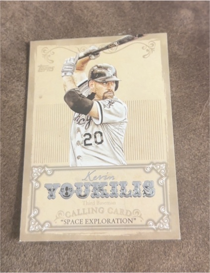 2013 Topps Calling Cards #CC12 Kevin Youkilis — front